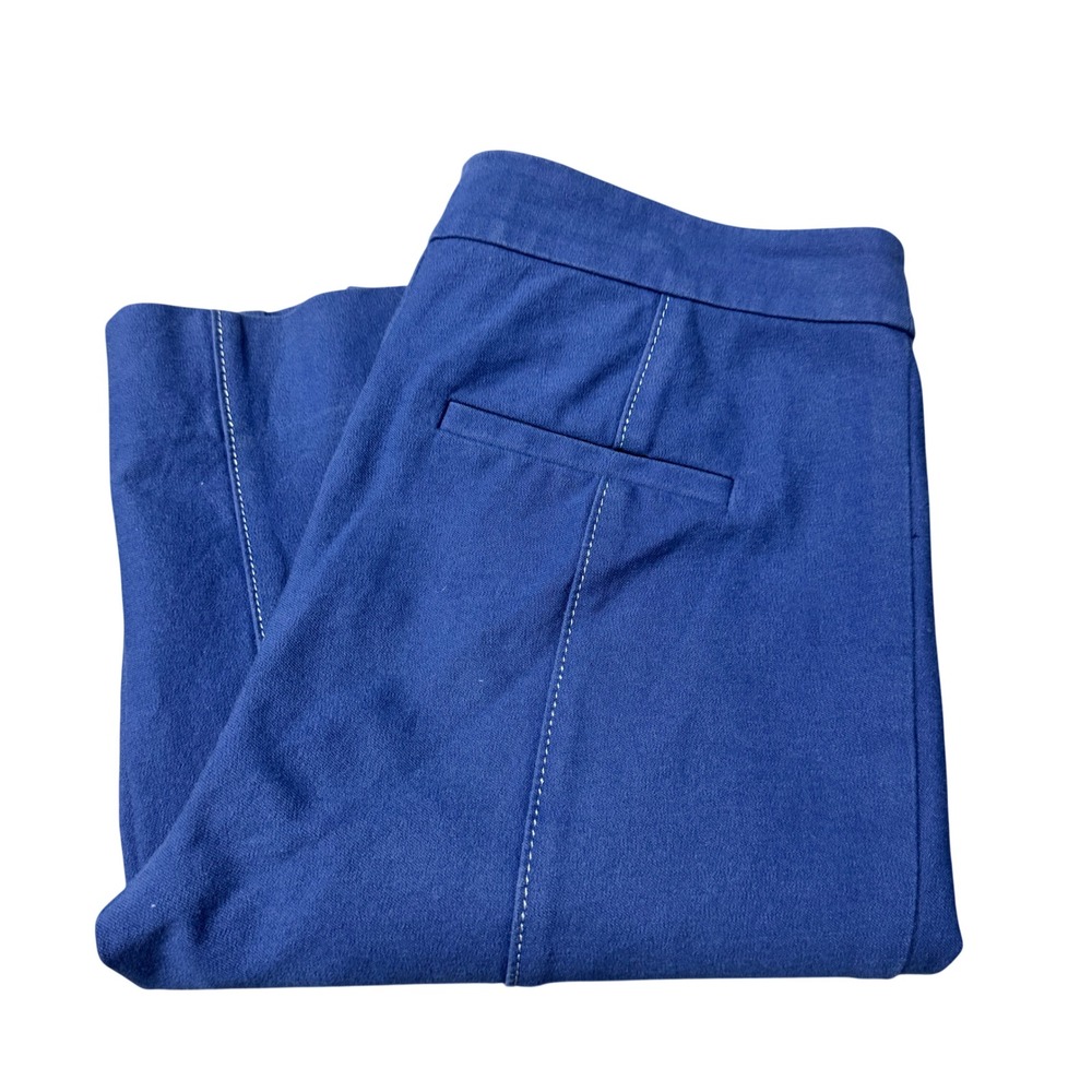 Derek Lam 10 Crosby Pants Womens 4 (29x35 ACTUAL) Long Flare Blue Trousers